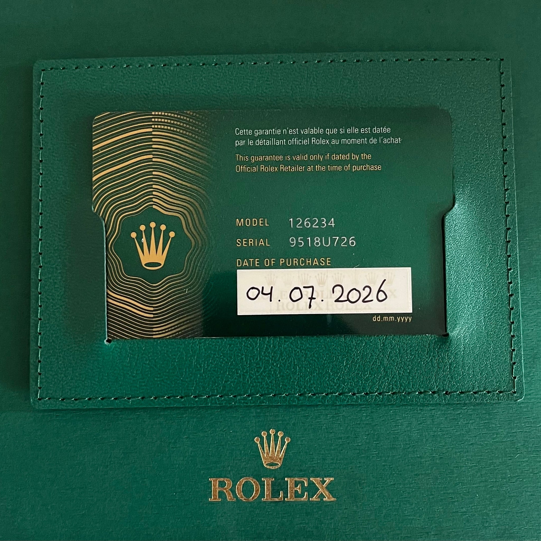Rolex Datejust 36 Ref. 126234