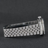 Rolex Datejust, 36mm, 1991, Fullset, ref. 16234, Staal, Zilveren wijzerplaat met kleine diamanten, Geserviced.